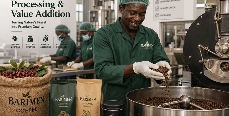 Coffee and tea processing excellence